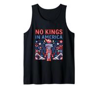 No Kings in America | Americana Poster Statue of Liberty Tank Top