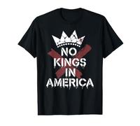 No Kings in America | Anti-Monarchy - Edgy Value Graphic T-Shirt