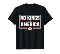 No Kings in America Bold Protest Democracy Message T-Shirt
