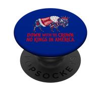 No Kings In America Buffalo Down With The Crown PopSockets Adhesive PopGrip