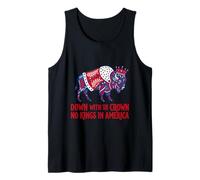 No Kings in America Buffalo Down with The Crown Tank Top