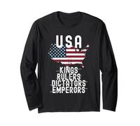 No Kings in America, Democracy, We The People Long Sleeve T-Shirt