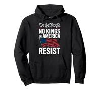 No Kings In America, Democracy, We The People men women Pullover Hoodie