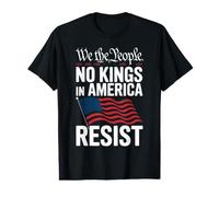 No Kings in America, Democracy, We The People Men Women Value Graphic T-Shirt