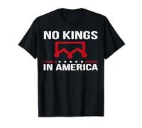No Kings in America Flag Protest Save Democracy sign protest T-Shirt