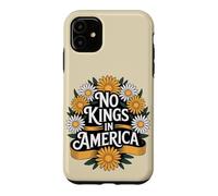No Kings In America Flower Boho 70s Vintage Women Case for iPhone 11