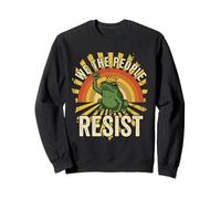 No Kings In America | Frog Resist 70s Vintage We The People Sweatshirt