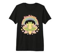 No Kings in America Frog Vintage 70s Protest Premium T-Shirt