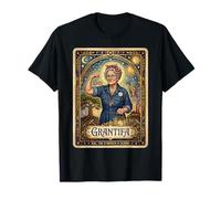 No Kings in America Funny Grantifa Tarot Card T-Shirt