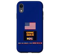 No Kings In America Funny Video Game Case for iPhone XR