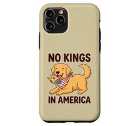 No Kings In America Golden Retriever Case for iPhone 11 Pro