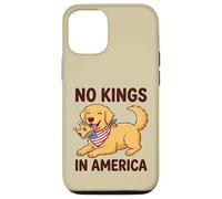 No Kings In America Golden Retriever Case for iPhone 12/12 Pro
