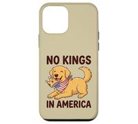 No Kings In America Golden Retriever Case for iPhone 12 mini