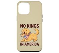 No Kings In America Golden Retriever Case for iPhone 12 Pro Max