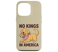 No Kings In America Golden Retriever Case for iPhone 13 Pro