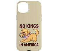 No Kings In America Golden Retriever Case for iPhone 15 Plus
