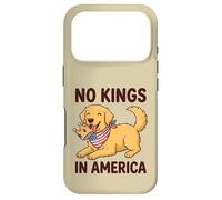 No Kings In America Golden Retriever Case for iPhone 17 Pro