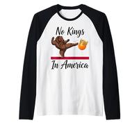No Kings In America Protest Since 1776 Let The Bell Ring Raglan Baseball Tee