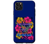 No Kings In America Psychedelic Frog 60s Flower Case for iPhone 11 Pro Max