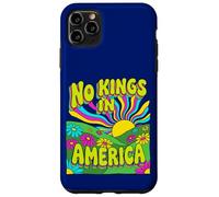 No Kings In America Psychedelic Retro 60s Hippie Sun Case for iPhone 11 Pro Max