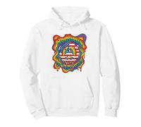No Kings In America Rainbow Peace LBGTQ Pullover Hoodie