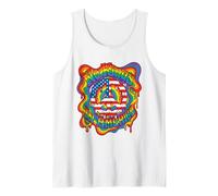 No Kings in America Rainbow Peace LBGTQ Tank Top