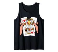 No Kings in America Ripped King of Hearts March 28 2026 Tank Top