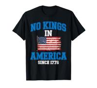 No Kings In America Shirt Rejecting Kings Patriotic USA Men T-Shirt