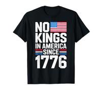 No Kings In America Shirt Rejecting Kings Patriotic USA Men T-Shirt