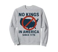 No Kings In America Since 1776 Democracy 4th of July Vintage Sweatshirt
