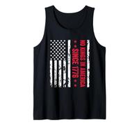 No Kings In America Since 1776 Pro Democracy No Kings Men Tank Top