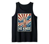 No Kings in America Statue of Liberty Est 1776 Tank Top