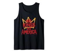 No Kings In America Street Art Pro Democracy Political Tank Top