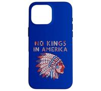 No Kings In America Support Americana Native Indian Case for iPhone 16 Pro Max