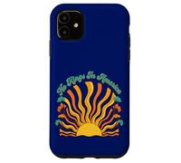 No Kings In America Vintage 70s Sun Case for iPhone 11