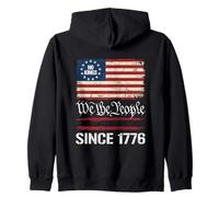 No Kings In America We The People Since 1776 Zip Hoodie