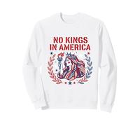 No Kings In America Womens Americana Sweatshirt