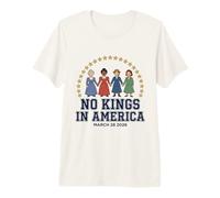 No Kings in America Womens Suffrage Premium T-Shirt