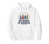 No Kings In America Womens Suffrage Pullover Hoodie