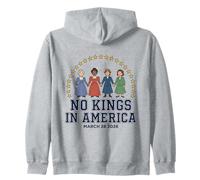 No Kings In America Womens Suffrage Zip Hoodie