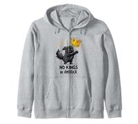 No Kings In America Zip Hoodie