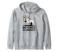 No Kings In America Zip Hoodie