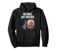 No Kings Just Witches Funny Witchcore Halloween Pullover Hoodie