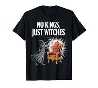 No Kings Just Witches Funny Witchcore Halloween T-Shirt