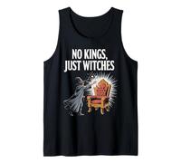 No Kings Just Witches Funny Witchcore Halloween Tank Top