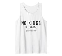 No Kings Mens Womens Political Protest Statement Tee Tank Top
