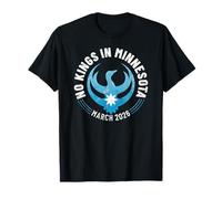 No Kings Minnesota Rebel Loon Symbol March 2026 T-Shirt