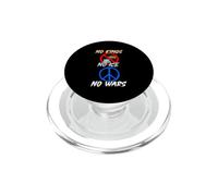 NO KINGS NO ICE NO WARS Statement PopSockets PopGrip for MagSafe