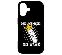 No Kings No Wars Protest Sign Case for iPhone 17