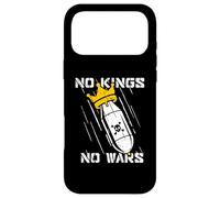 No Kings No Wars Protest Sign Case for iPhone 17 Pro Max